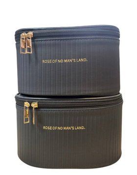 Косметичка ROSE 2в1 &mdash; утонченность и порядок в каждой детали, черная.