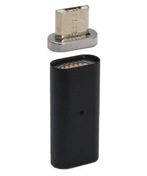 Магнітний адаптер Micro USB на USB для зручного підключення та зарядки пристроїв