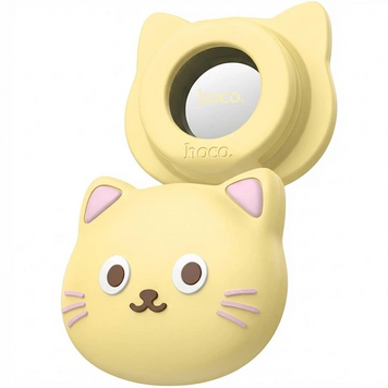 Практичный Bluetooth-трекер HOCO E91 Tiger, 4 шт., Apple Find My, до 12 месяцев, Бежевый
