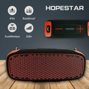 Портативная bluetooth колонка Hopestar A30 orange