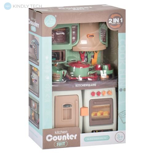 Ігровий набір Кухня kitchen Counter SUIT (2 в 1), Зелений