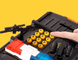 Електронна скарбничка-сейф Машинка Hummer S.W.A.T, з кодовим замком та сканером відбитка пальця Pyggy Bank, Червона