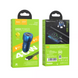 Автомобильное зарядное устройство Car Charger | 40W | 2 PD | Cable C to Lightning Cable (1m) — Hoco Z48 — Sapphire Blue