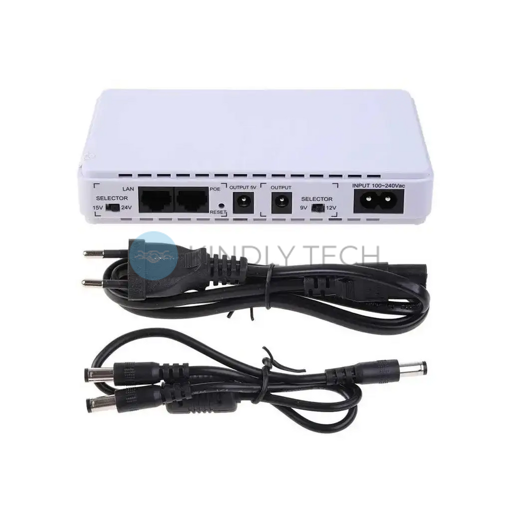 Бесперебойник для роутеров U-tex POE-43IP, 8800 mAh, выходы 5/9/12V, USB