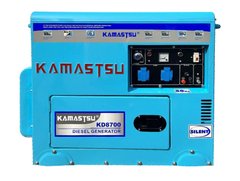 Потужний дизельний генератор Kamastsu DG8500DSE 6/6,5 кВт