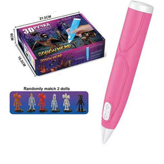 3D ручка 3DPEN-6-2 Мир фантазий Soron head pink