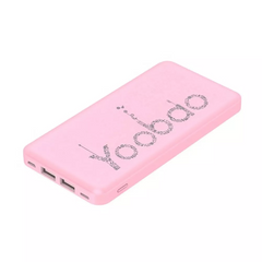 Портативна батарея Power Bank 10000 mAh — Yoobao KJ03 — Pink