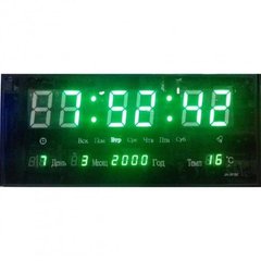 Цифровые настенные часы VST 3615 (зеленый)