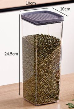 Контейнер для круп з кришкою RBT-1042 24.5х10х10см