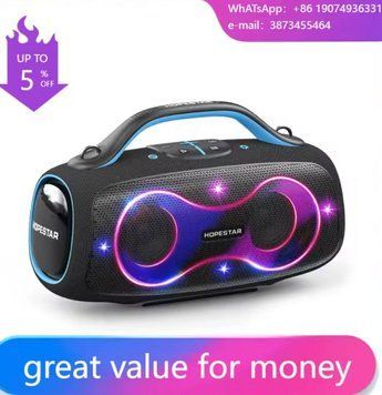 Колонка Hopestar PARTYBOX168 400W 2 микрофона в ассортименте
