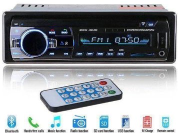 Автомагнитола 1DIN MP3 520BT RGB/Bluetooth