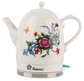 Электрочайник Domotec MS-5055 1.5л, 1500 Вт Белый