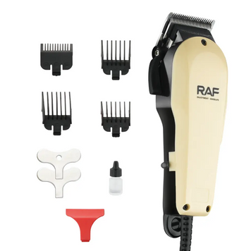 Практическая машинка для стрижки классическая RAF R808 BEIGE, 10 Вт