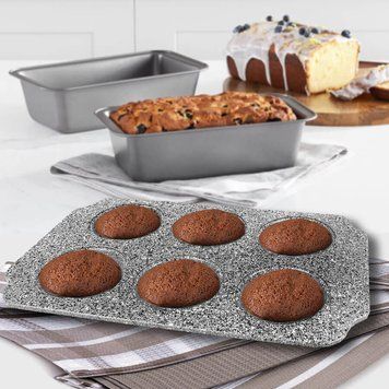 Форма для випікання 6 кексів Granite Maestro MR-1128-6