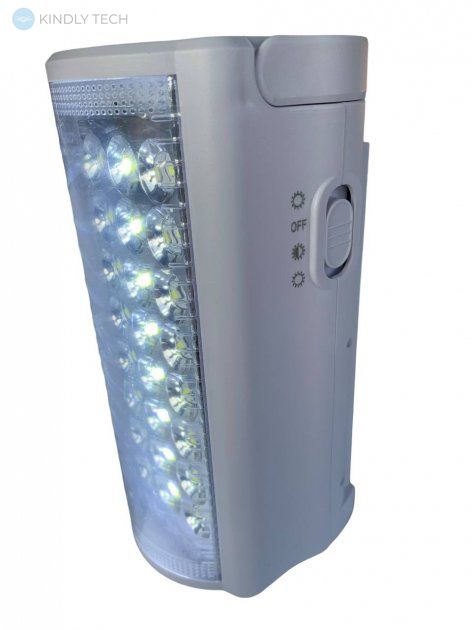 Ліхтар переносний акумуляторний Fujita 2606L світлодіодний з повербанком 24 LED, Білий