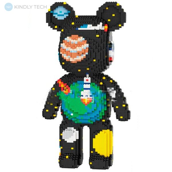 Конструктор Magic Blocks в виде мишки Bearbrick “Космос”