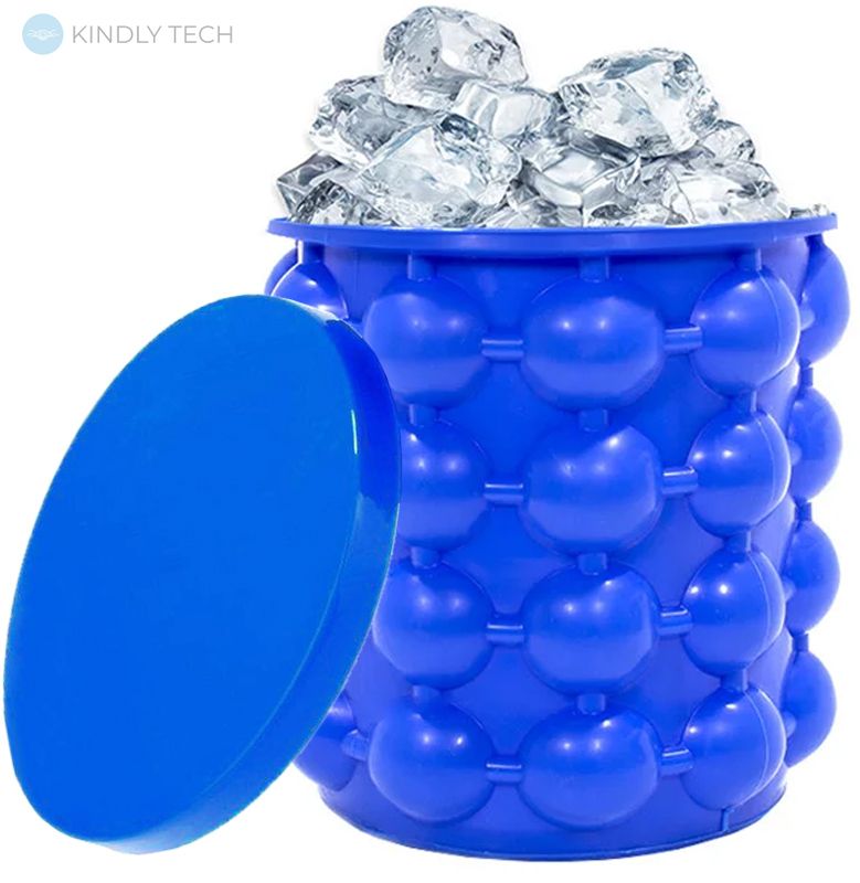 Форма відро для льоду Ice cube maker genie для охолодження напоїв в пляшках