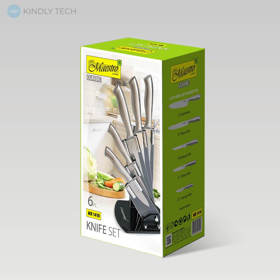Набор высококачественных кухонных ножей Maestro MR-1410 6 предметов
