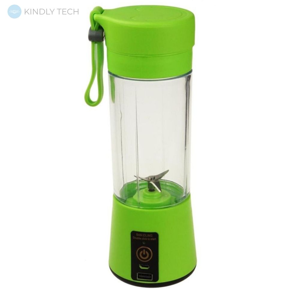 Портативная кружка-блендер Juice Cup c USB зарядкой, Green
