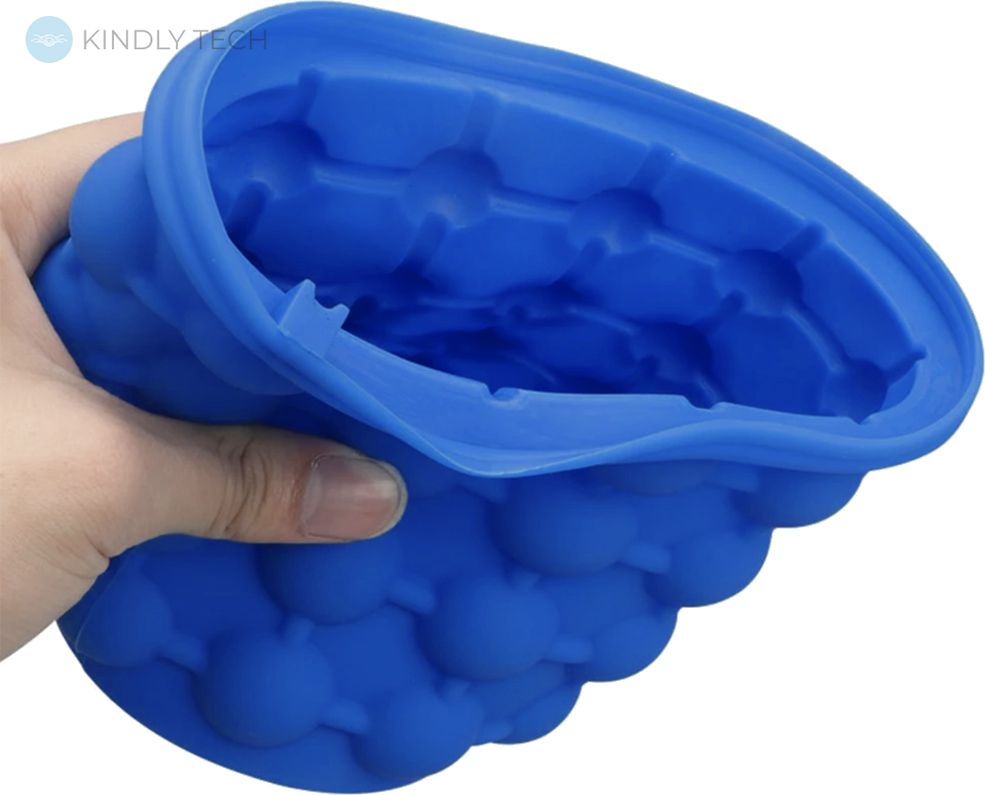 Форма відро для льоду Ice cube maker genie для охолодження напоїв в пляшках