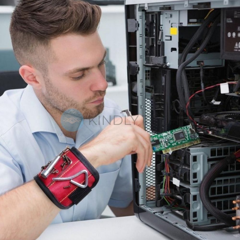 Магнітний браслет для інструментів Magnetic Tool Wristband