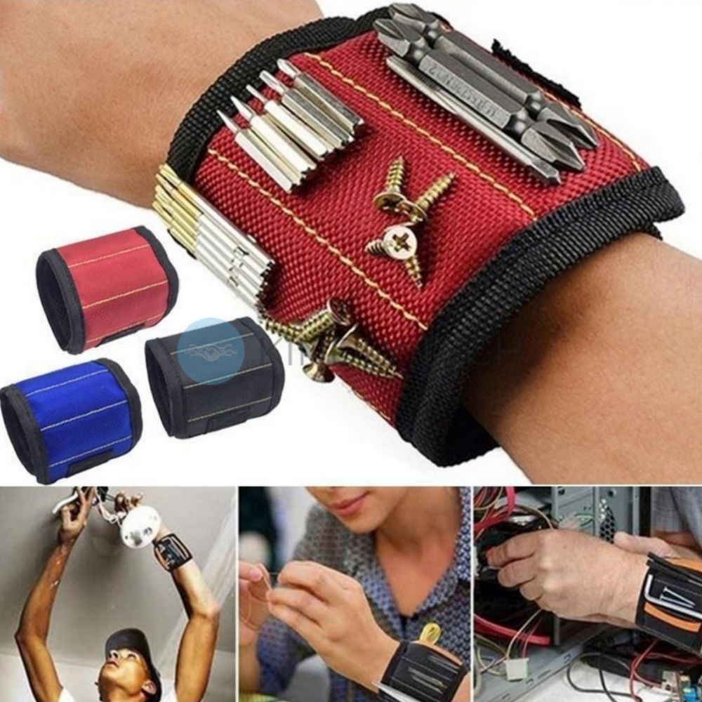 Магнітний браслет для інструментів Magnetic Tool Wristband
