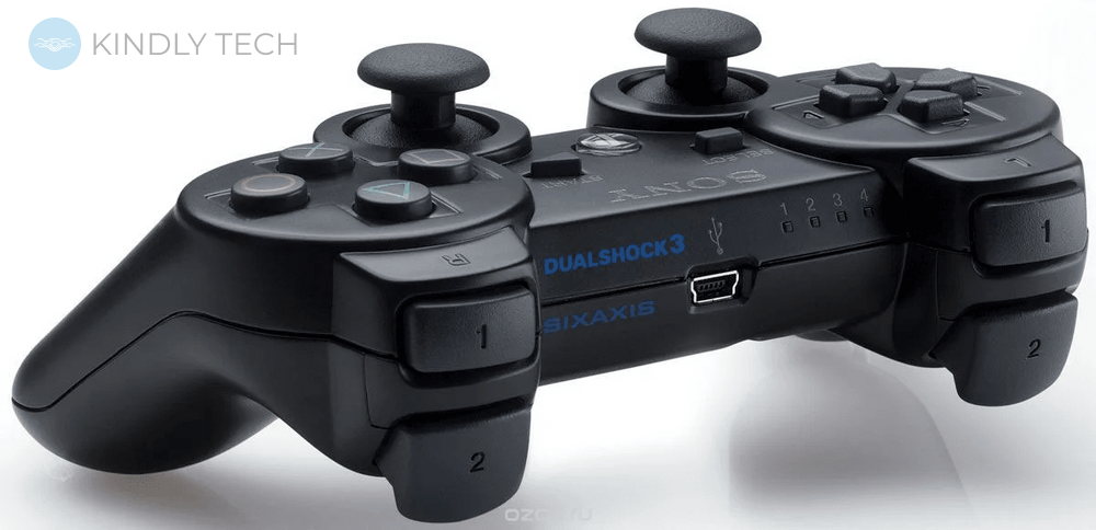 Бездротовий ігровий джойстик для PS 3 Sony DualShock 3 Bluetooth, Black