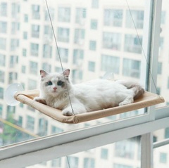Лежанка для кошек на окно Window Mounted Cat Bed на липучках