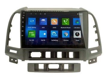Автомагнитола Штатная Hyundai Santa Fe 2007-2011 9" Android 10.1 (4/32Гб)
