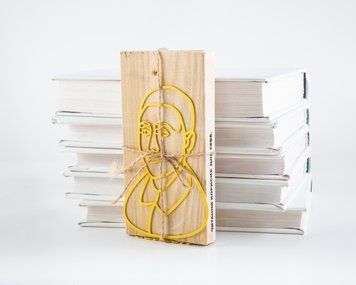 Закладка для книг &laquo;Григорий Сковорода&raquo;, Жёлтый
