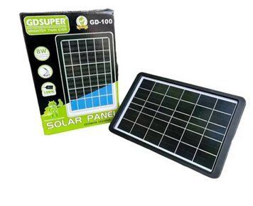 Портативная солнечная панель GDSUPER GD-100 8W