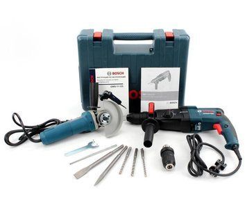 Набір 2в1 Bosch &ndash; Перфоратор GBH 2‑26 DRE + Болгарка GWS 11‑125