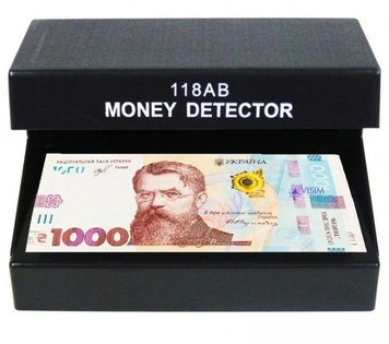 Ультрафиолетовый детектор валют DL-118AB Electronic Mini Money Detector