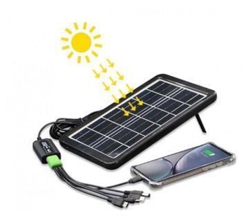 Солнечная панель CCLamp CL‑630 с USB кабелем, 3W