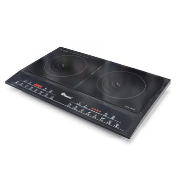 Электроплита индукционная Domotec MS-5863 на 2 конфорки 4000Вт