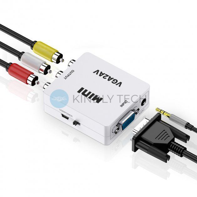 Конвертер универсальный VGA2AV MINI