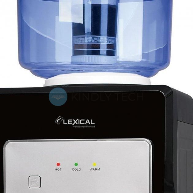 Кулер для води настільний Lexical LWD-6002-2 550W/85W з охолодженням та швидким нагріванням води