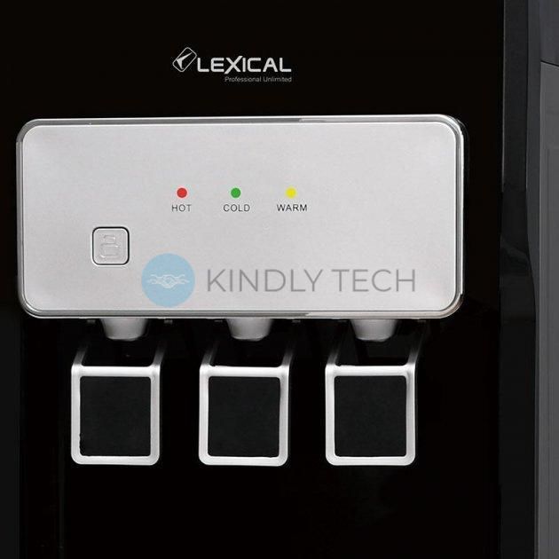 Кулер для води настільний Lexical LWD-6002-2 550W/85W з охолодженням та швидким нагріванням води