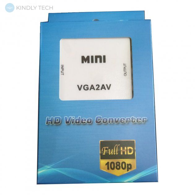 Конвертер універсальний VGA2AV MINI