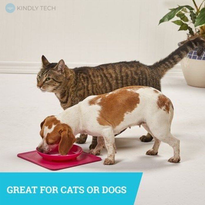 Миска для собак и котов нескользящая Twisty Dish в ассортименте