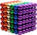 Магнитный конструктор-головоломка Neocube 216 шариков Разноцветный 3 мм.