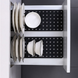 Органайзер універсальний для зберігання посуду, тримач кришок LY-308