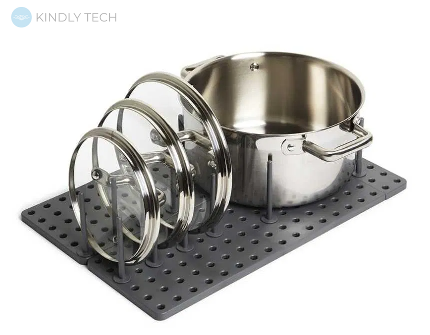 Органайзер універсальний для зберігання посуду, тримач кришок LY-308
