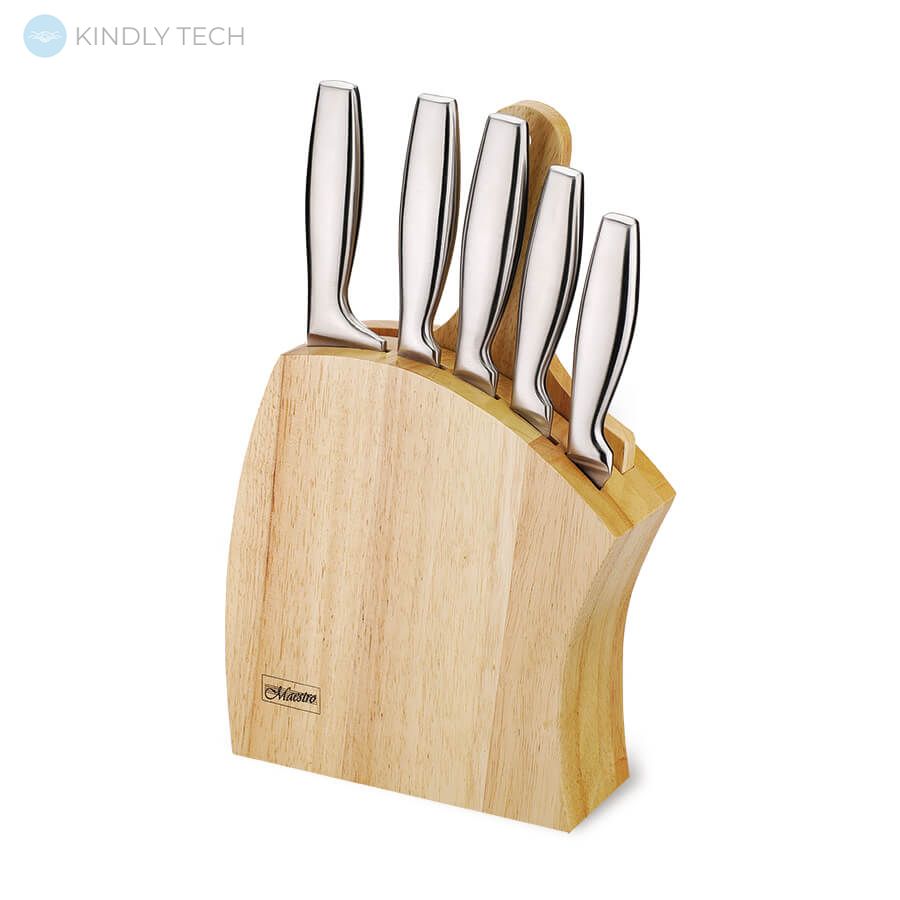 Набір високоякісних кухонних ножів Maestro MR-1411 7 предметів