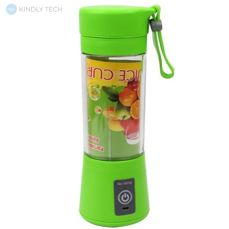 Портативна кружка-блендер Juice Cup, Green