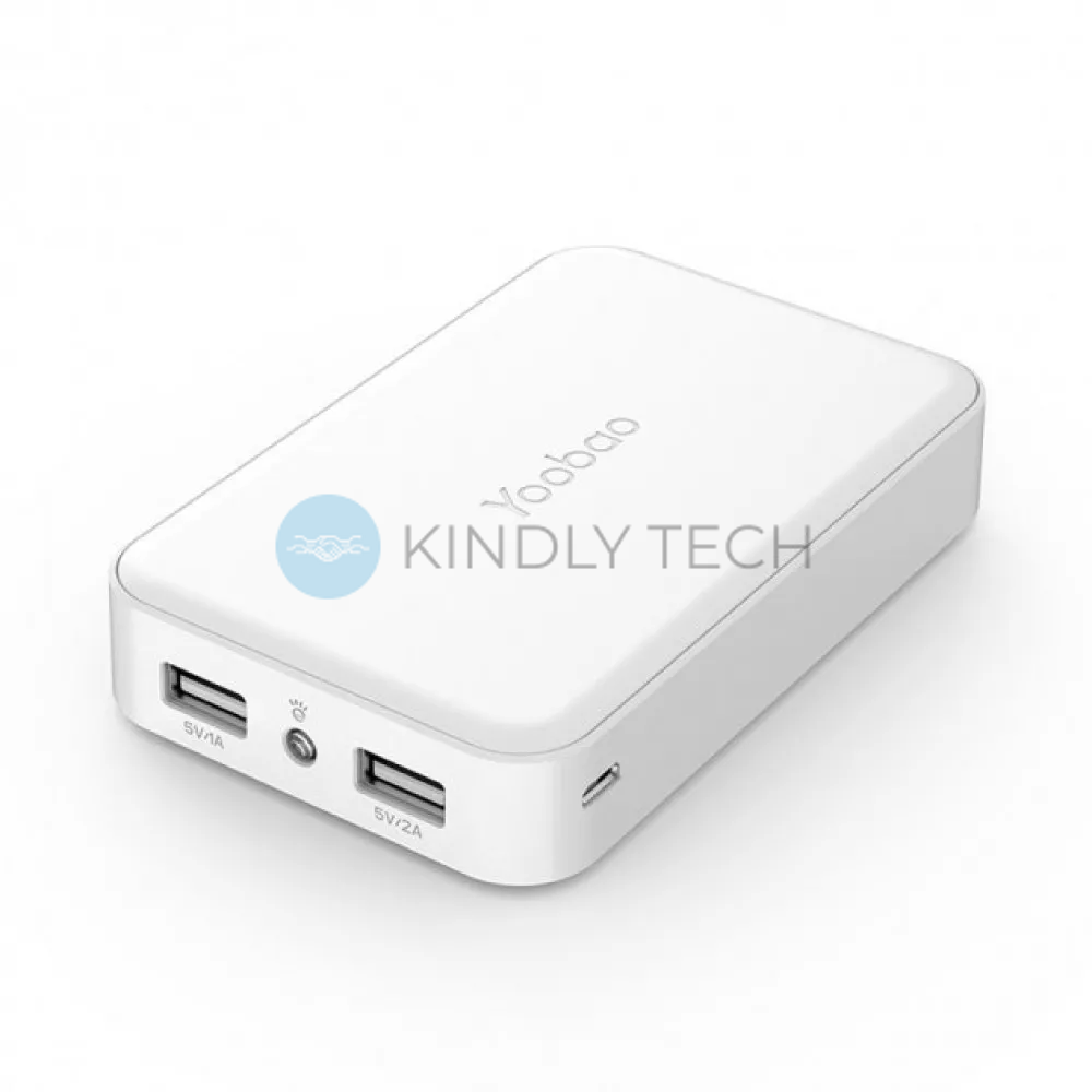 Портативна батарея Power Bank 10000 mAh &mdash; Yoobao M5 &mdash; White
