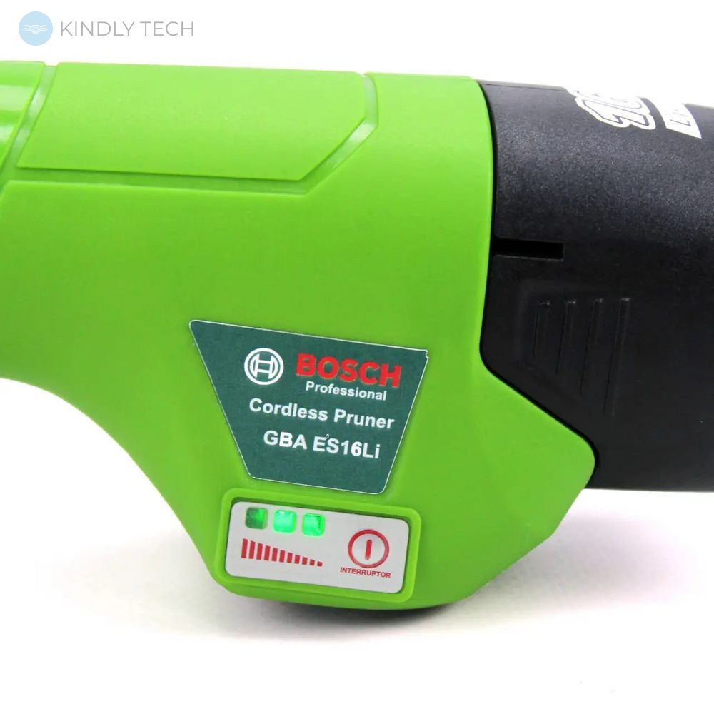 Аккумуляторный секатор Bosch GBA ES16LI (16V, 3AH)