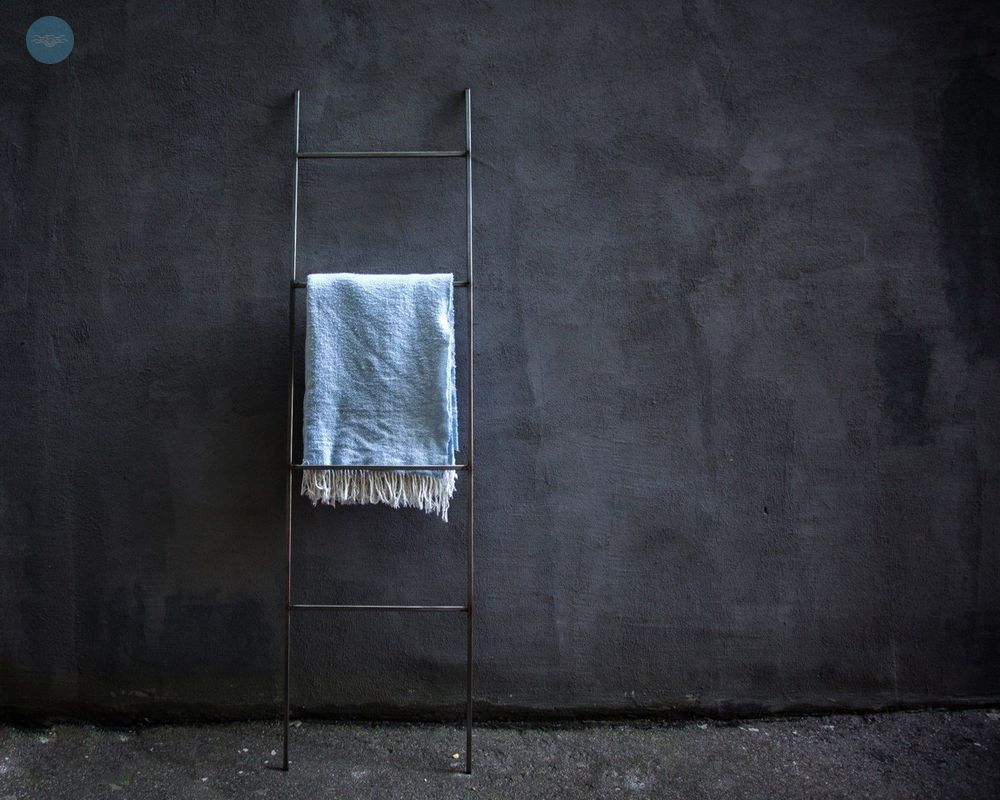 Дисплей-вешалка для одеял и полотенец, Серебристый
