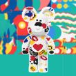 Конструктор Magic Blocks в виде мишки Bearbrick French kisses 50см 4300 деталей