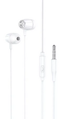 Навушники провідні вакуумні Hoco M88 з мікрофоном Jack 3.5, Білі
